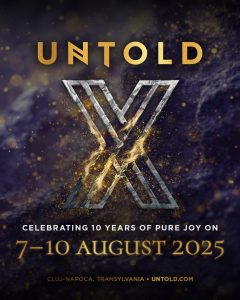 poster festival untold romania 2025