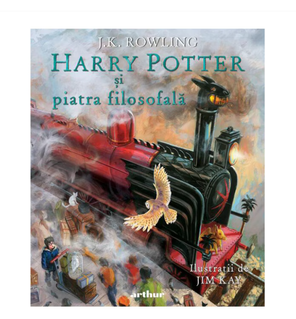 carte recomandata pentru copii Harry Potter și Piatra Filozofală