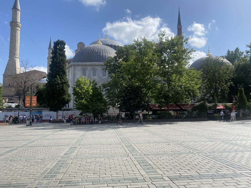 Hagia Sophia Istanbul din exterior
