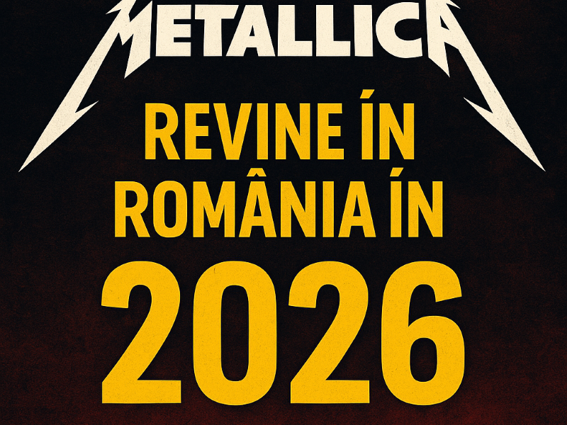 metallica romania 2026