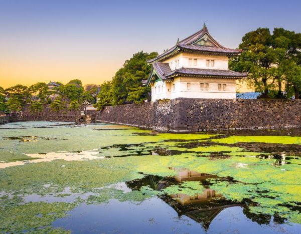 palatul imperial din Tokyo Japonia