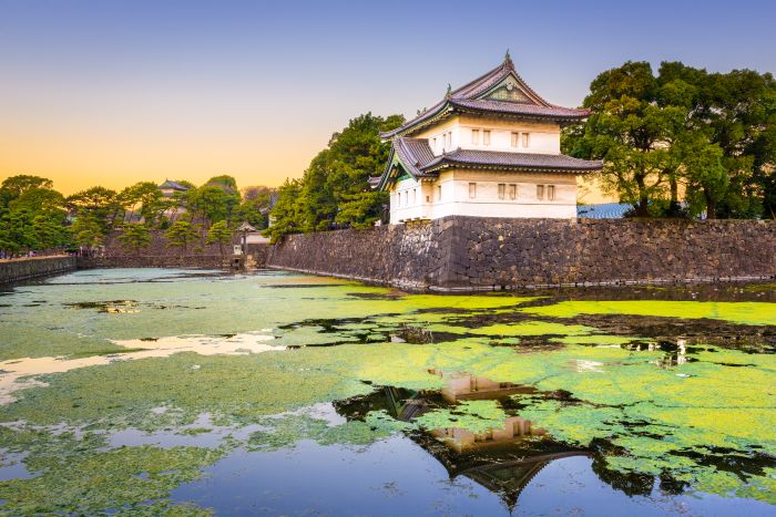palatul imperial din Tokyo Japonia