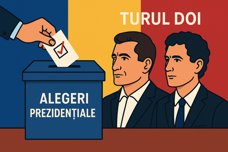 rezultate alegeri turul 1 Romania 2025