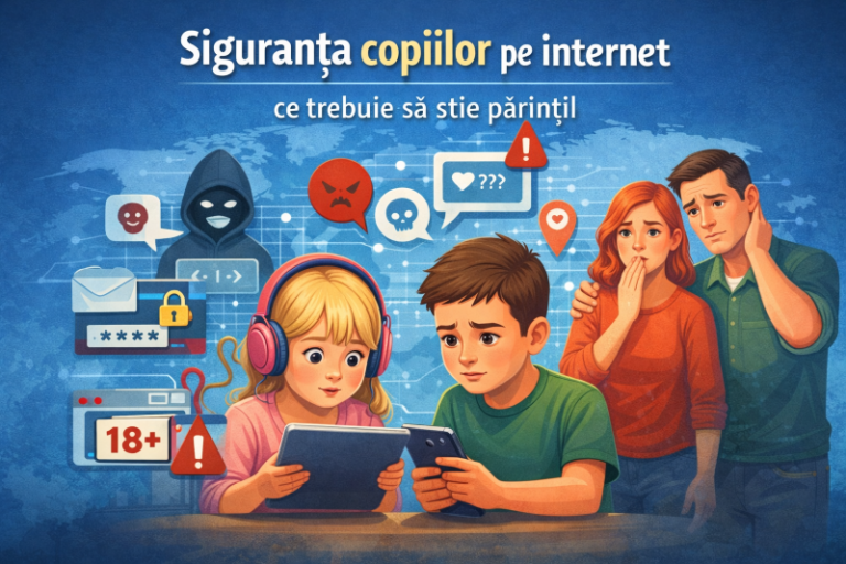 Siguranța copiilor pe internet