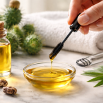 Tratament de frumusețe cu ulei de ricin pentru gene