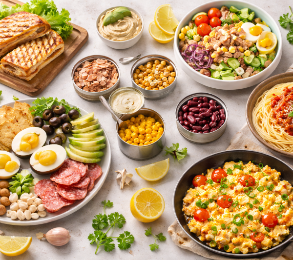 Varietăți de mese rapide și delicioase