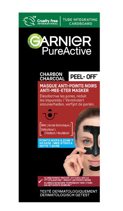 Masca peel-off Garnier Skin Naturals anti-puncte negre
