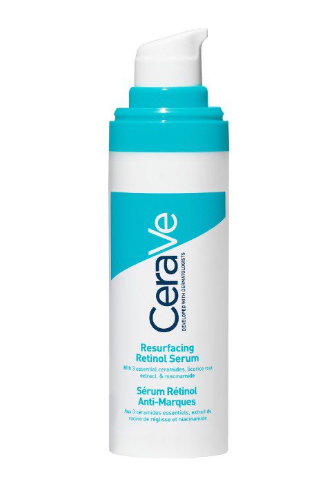 Ser de Fata, CeraVe, Resurfacing Retinol Serum, Contribuie la Repararea Barierei de Protectie a Pielii, Anti-Rid, cu Retinol Incapsulat si Niacinamide, fara Parfum