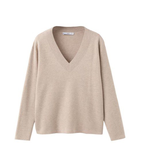 pulover tricotat fin bej