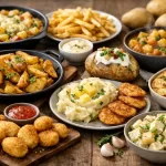 10 rețete simple cu cartofi, gata rapid