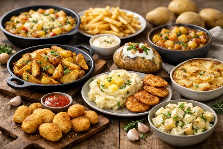 10 rețete simple cu cartofi, gata rapid