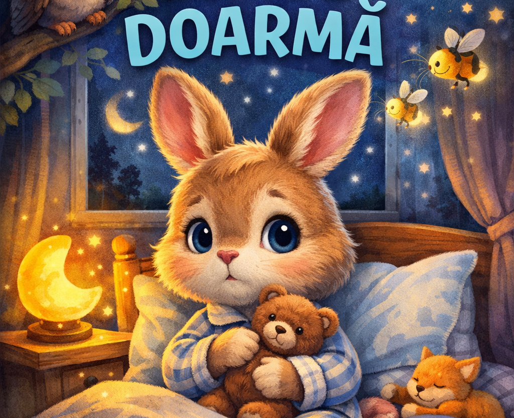 Audiobook Iepurașul care nu voia să doarmă