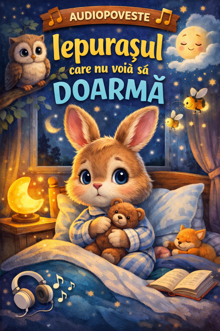 Audiobook Iepurașul care nu voia să doarmă