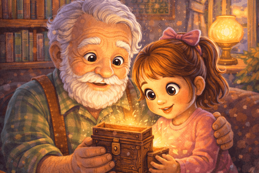 Audiobook Bunicul și cutia de lemn