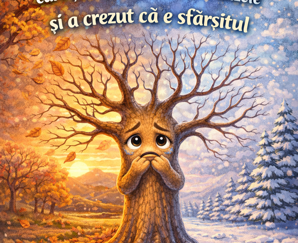 udiobook Copacul care și-a pierdut toate frunzele și a crezut că e sfârșitul