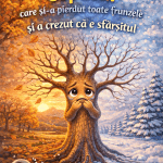 udiobook Copacul care și-a pierdut toate frunzele și a crezut că e sfârșitul
