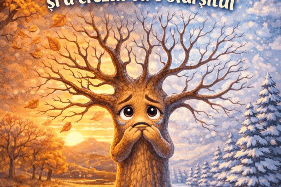 udiobook Copacul care și-a pierdut toate frunzele și a crezut că e sfârșitul