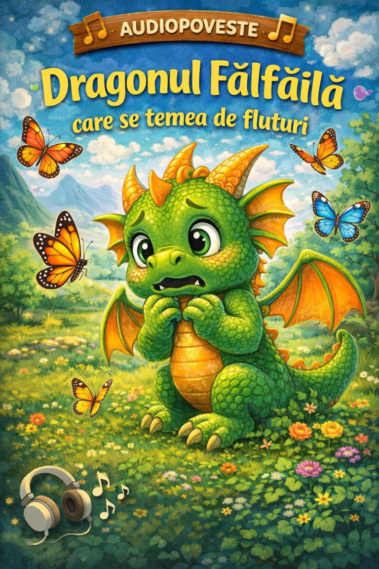 Audiobook Dragonul Falfaila care se temea de fluturi