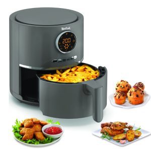 Friteuza cu aer cald Tefal Ultra Fry Digital EY111B15, 1630 W, 8 programe, capacitate 4.2L, temperatura ajustabila, timer 60 minute