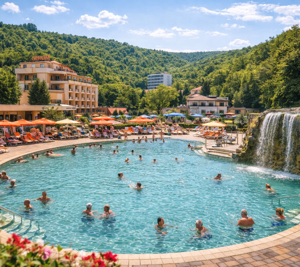 Geoagiu-Băi thermal resort paradise
