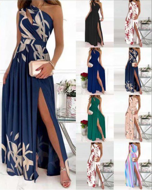 Rochie de seara, maxi, evazata