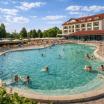 Stațiune de spa cu piscină termală