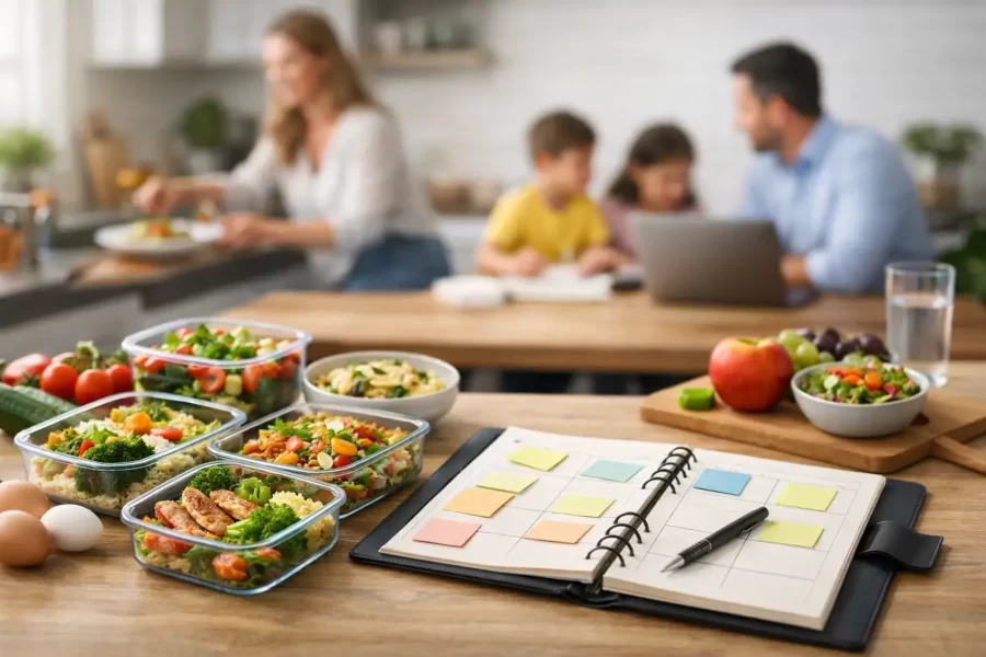 Exemplu meniu saptamanal pentru familie ocupata