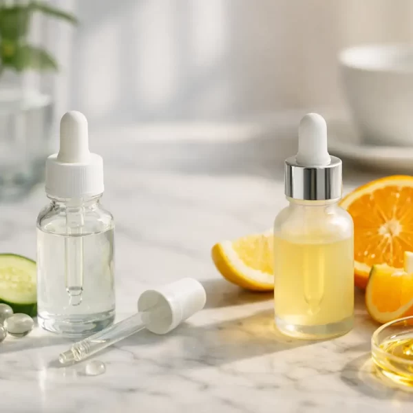 Niacinamidă sau vitamina C dimineața?