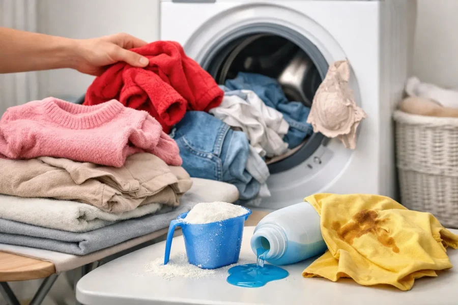 10 greșeli când speli hainele acasă