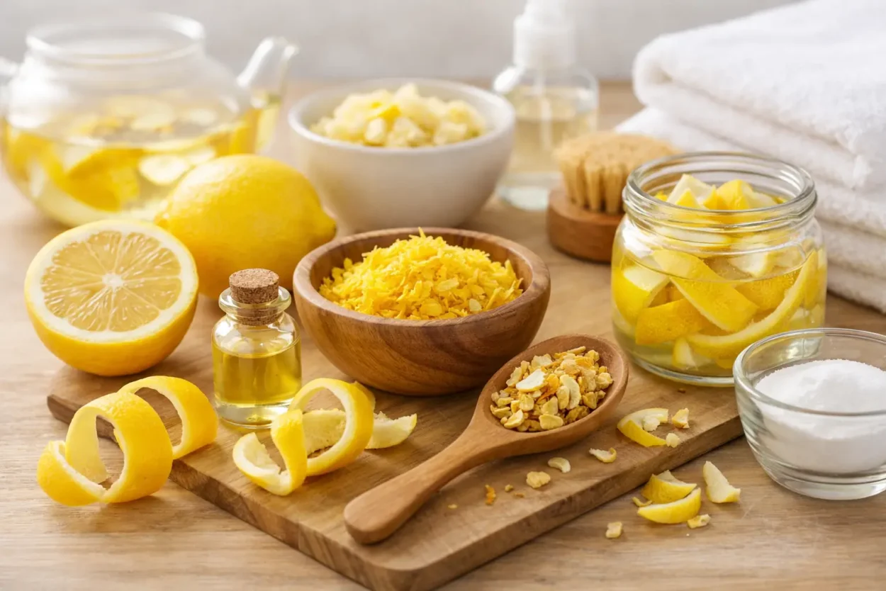12 lucruri utile pe care le poți face cu coaja de lămâie