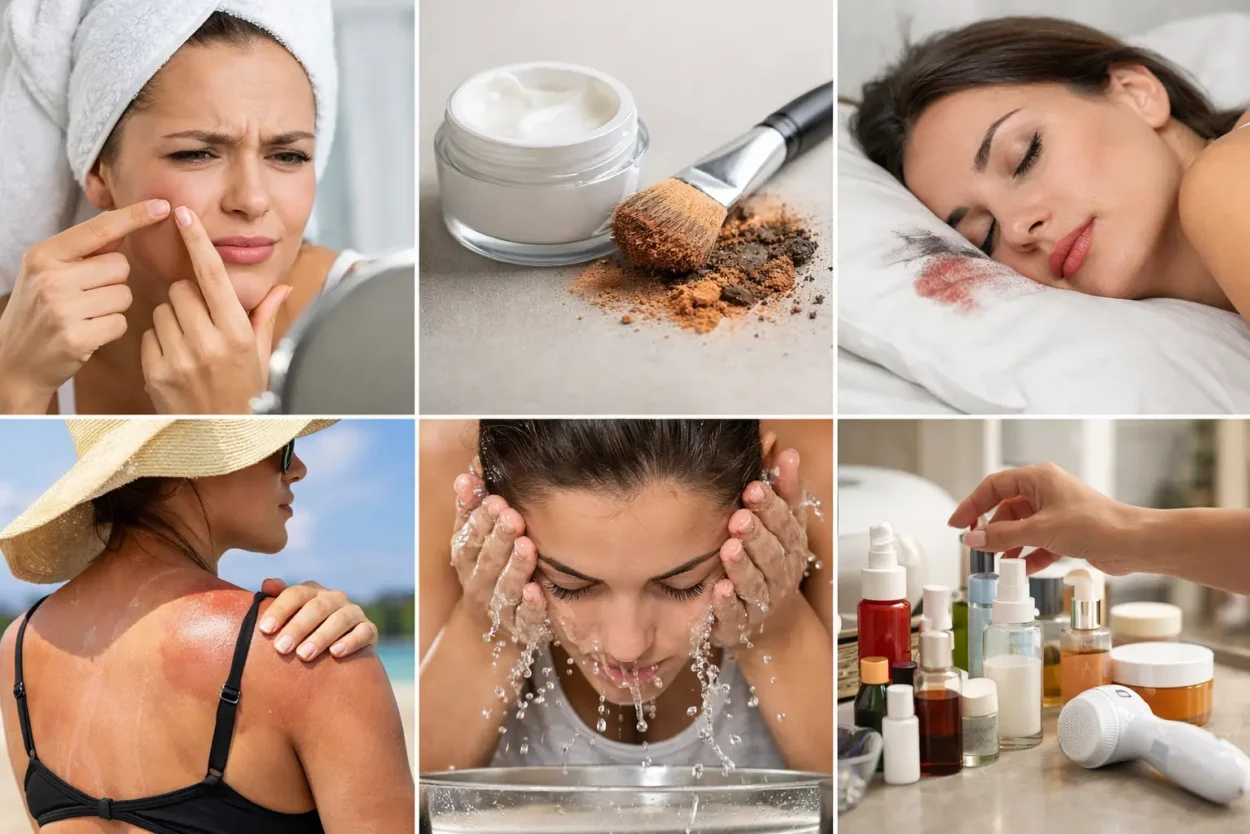 6 greseli cand iti ingrijesti tenul