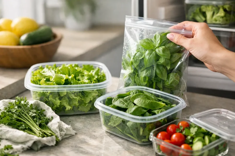 Cum păstrezi verdeața proaspătă mai mult