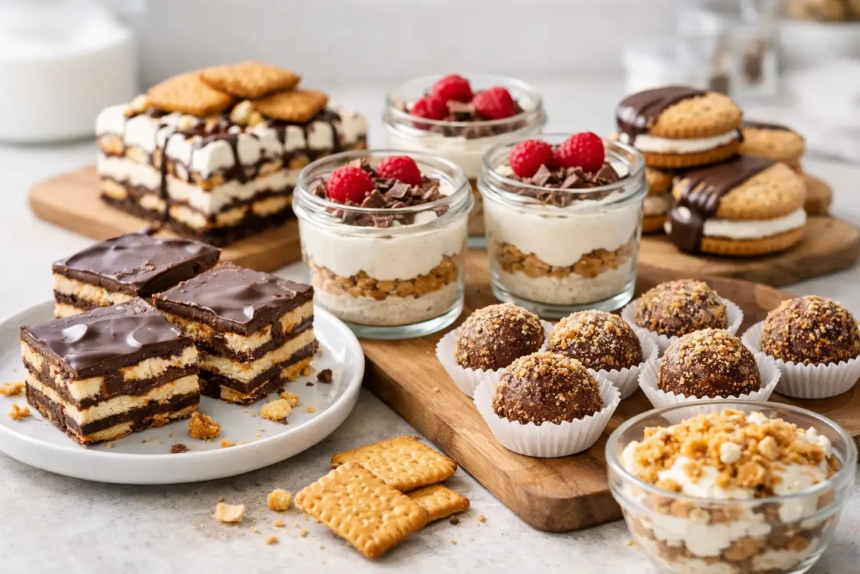 9 deserturi rapide cu biscuiti de făcut acasă