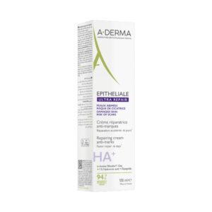 Crema reparatoare A-Derma Epitheliale A.H. Ultra pentru piele cicatrizata, 100 ml