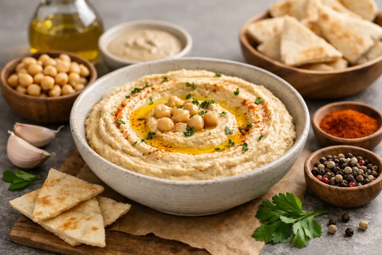 Cum faci humus cremos acasă, fără greșeli