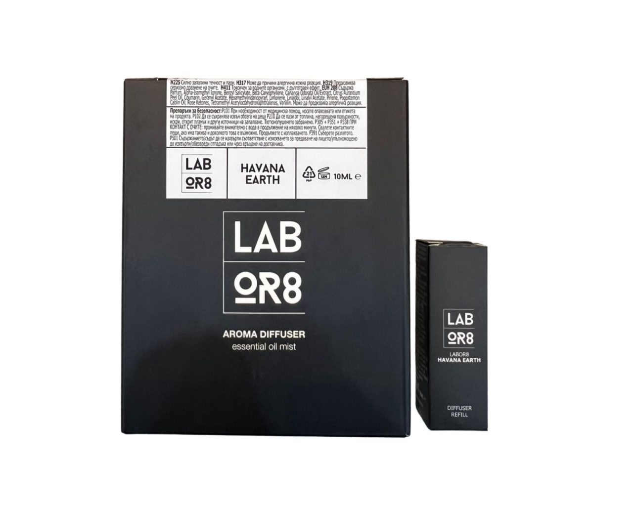 Difuzor de camera Labor8 Havana Earth 10 ml