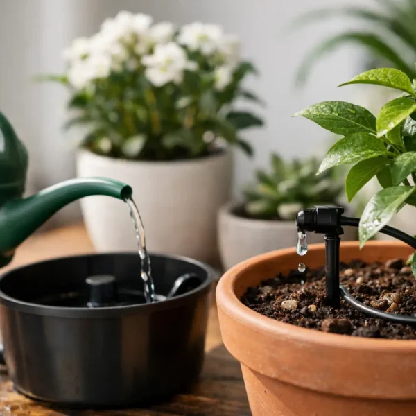 Ghid complet pentru irigare plante în ghiveci