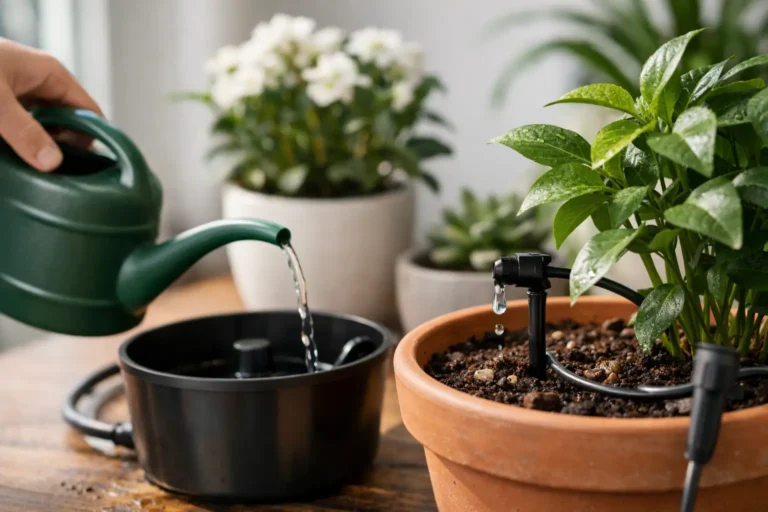 Ghid complet pentru irigare plante în ghiveci