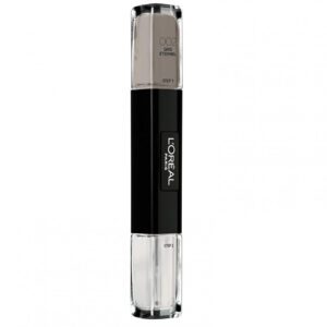 Lac de unghii L'Oreal Infallible Gel Nail Polish, 2x5ml (Concentratie: Lac de unghii, Culoare produse: 02 Gris Eternel)