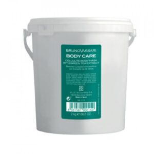 Masca pentru Corp Bruno Vassari, Body Care, cu Extract de Ceai Verde, Anti-Cellulită, 2000 ml