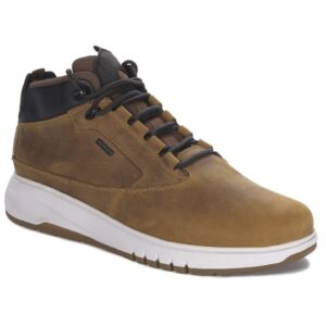 Pantofi sport barbati  U04APA000FFC2112 - Piele naturala - Maro