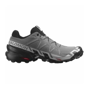 Pantofi cu logo pentru alergare Speedcross 6 Trail - Negru/Gri