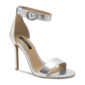 Sandale dama - 517368 - Piele ecologica - Argintiu