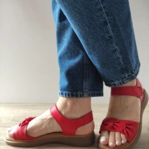 Sandale Casual Dama  33193 Rosii - Rosu - Rosu