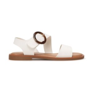 Sandale dama - 590559 - Sintetic - Alb -