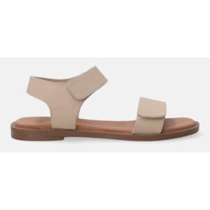 Sandale din piele naturala cu velcro
