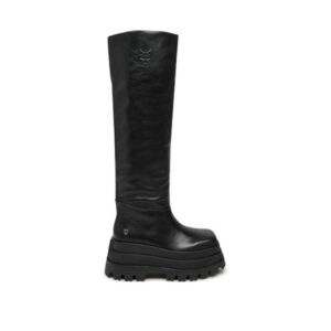 Cizme dama 304908323 - Piele naturala - Negru - Negru