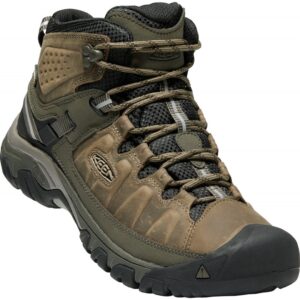 Bocanci trekking pentru barbati -  Targhee III MID WP - Piele naturala - Maro/Negru - Negru/Maro