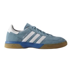 Pantofi din piele intoarsa pentru handbal Spezial - Alb/Albastru deschis