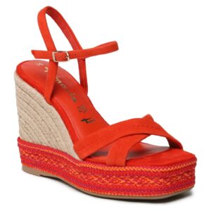 Sandale dama -  302245987 - Piele naturala - Rosu - Rosu